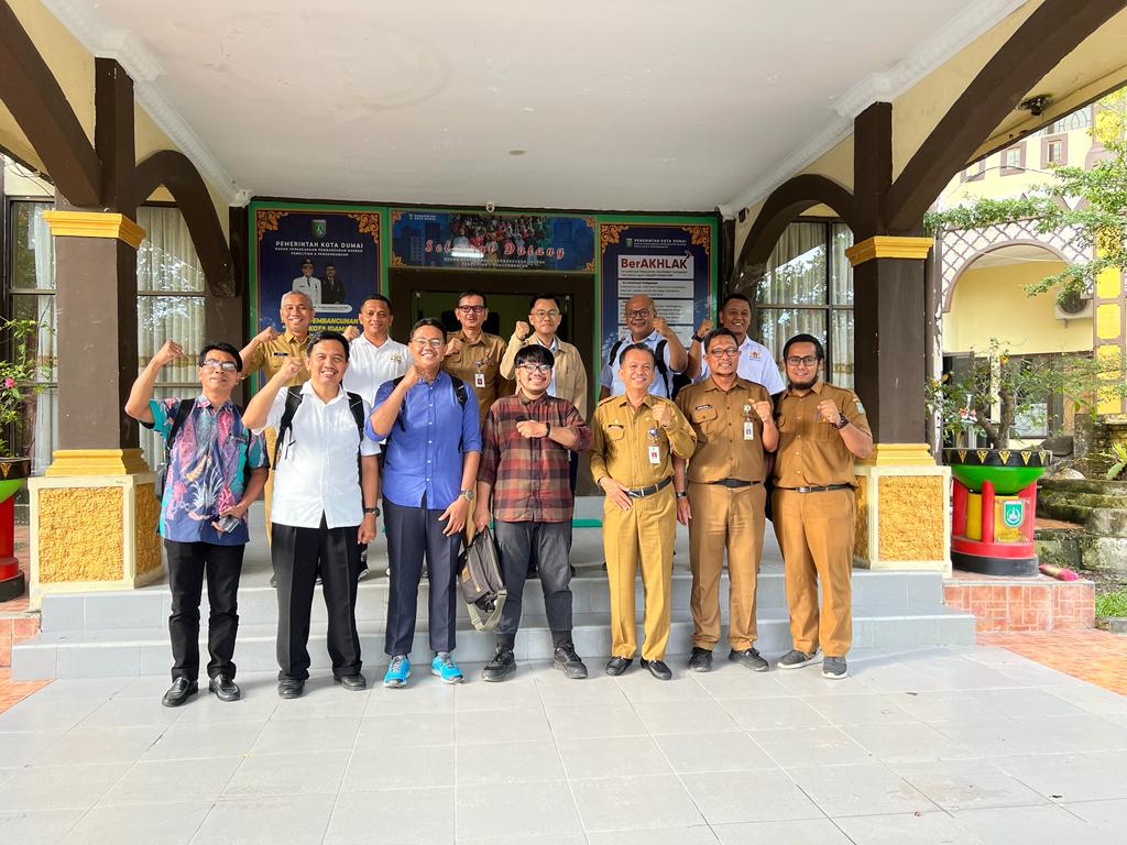 Kunjungan Lapangan Studi Potensi Pengembangan Insfratstrutur dan Ekonomi di Kota oleh Staf Ahli Bappenas RI Bidang Sinergi Ekonomi dan Pembiayaan.