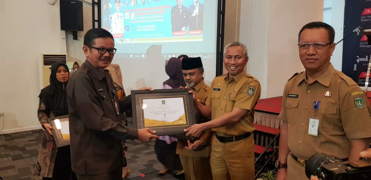 Gelar Pengawasan Daerah Pemerintah Kota Dumai Tahun 2022