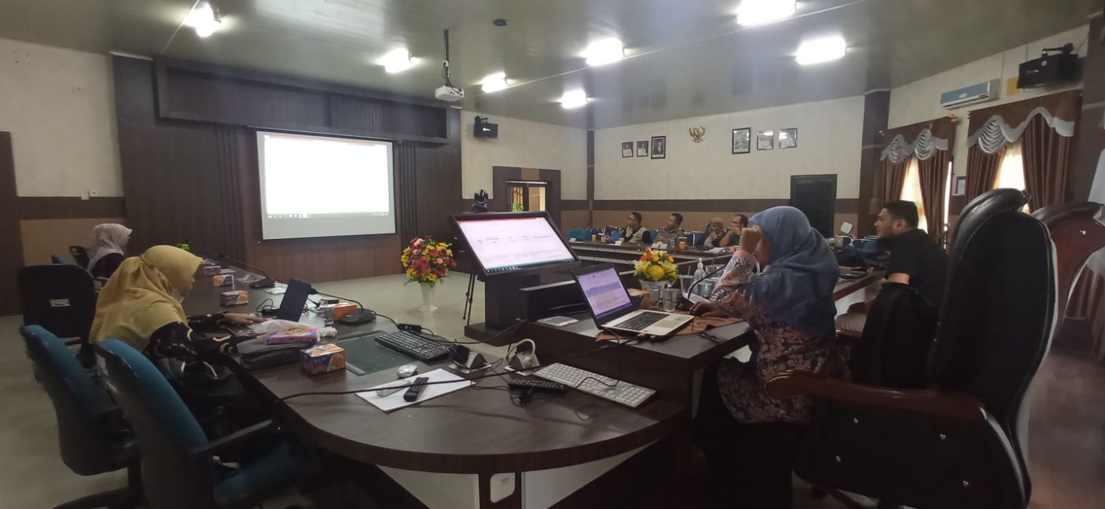 Konsultasi Progres Penyusunan Risiko Strategis Pemerintah Kota Dumai Tahun 2022