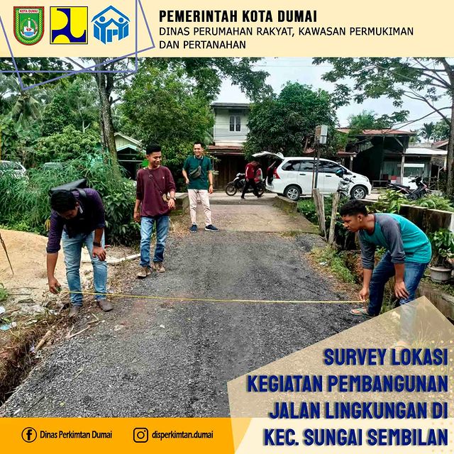 Survey Lokasi Kegiatan Pembangunan Jalan Lingkungan